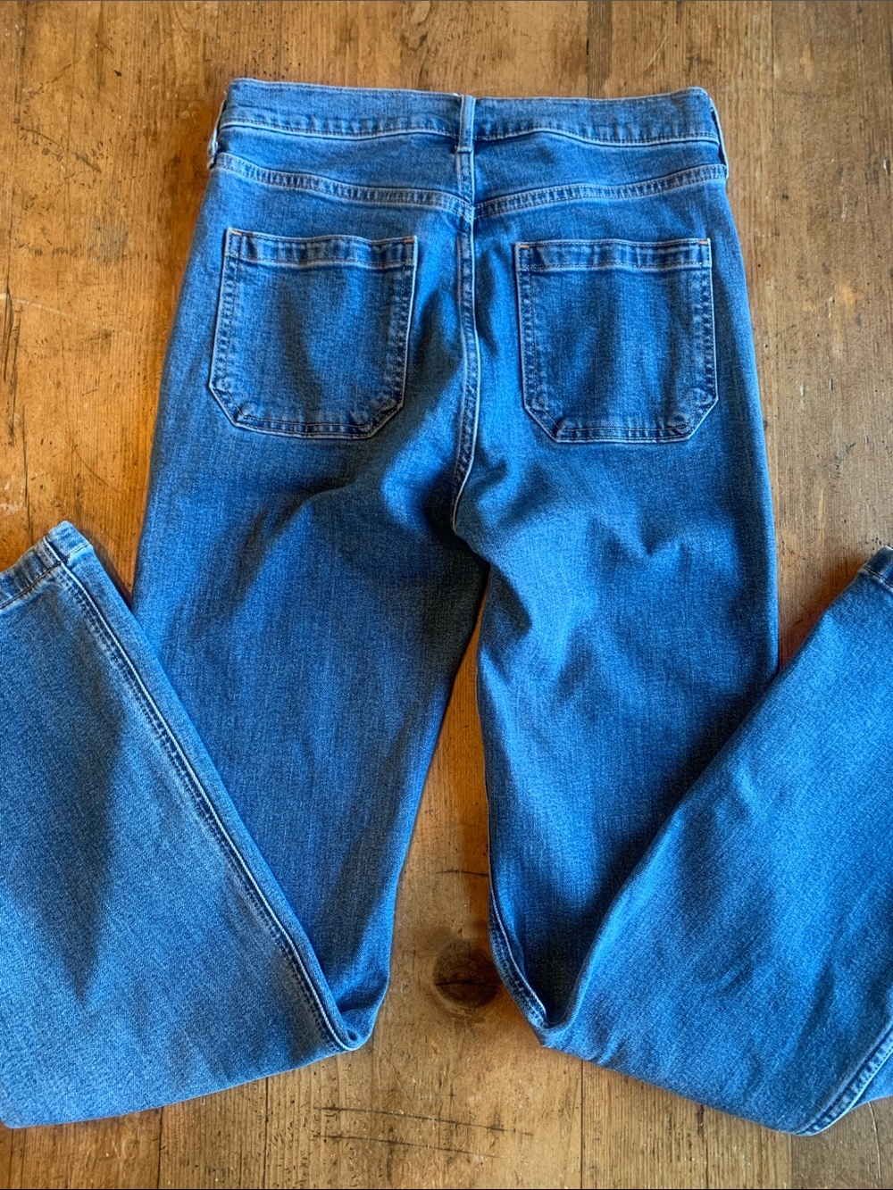 GAP Medium Blue Women's Flare Jeans - Picture 14 of 16